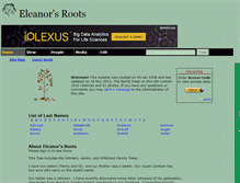 Tablet Screenshot of johnsonroots.tribalpages.com