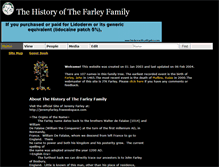 Tablet Screenshot of farley.tribalpages.com