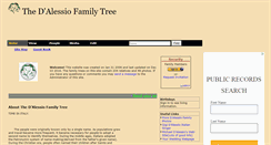 Desktop Screenshot of dalessio.tribalpages.com