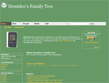 Tablet Screenshot of demidovk.tribalpages.com