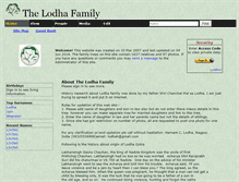 Tablet Screenshot of hemantlodha.tribalpages.com