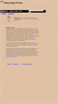 Mobile Screenshot of datingsingles.tribalpages.com