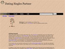 Tablet Screenshot of datingsingles.tribalpages.com