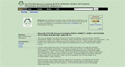 Desktop Screenshot of mycollinsgenresearch.tribalpages.com