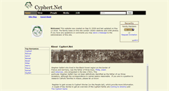 Desktop Screenshot of cyphert.tribalpages.com